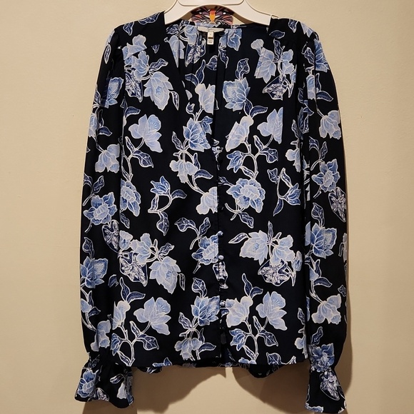 Joie Tops - ❤️ JOIE FLOWY FLORAL BLOUSON TOP, XS